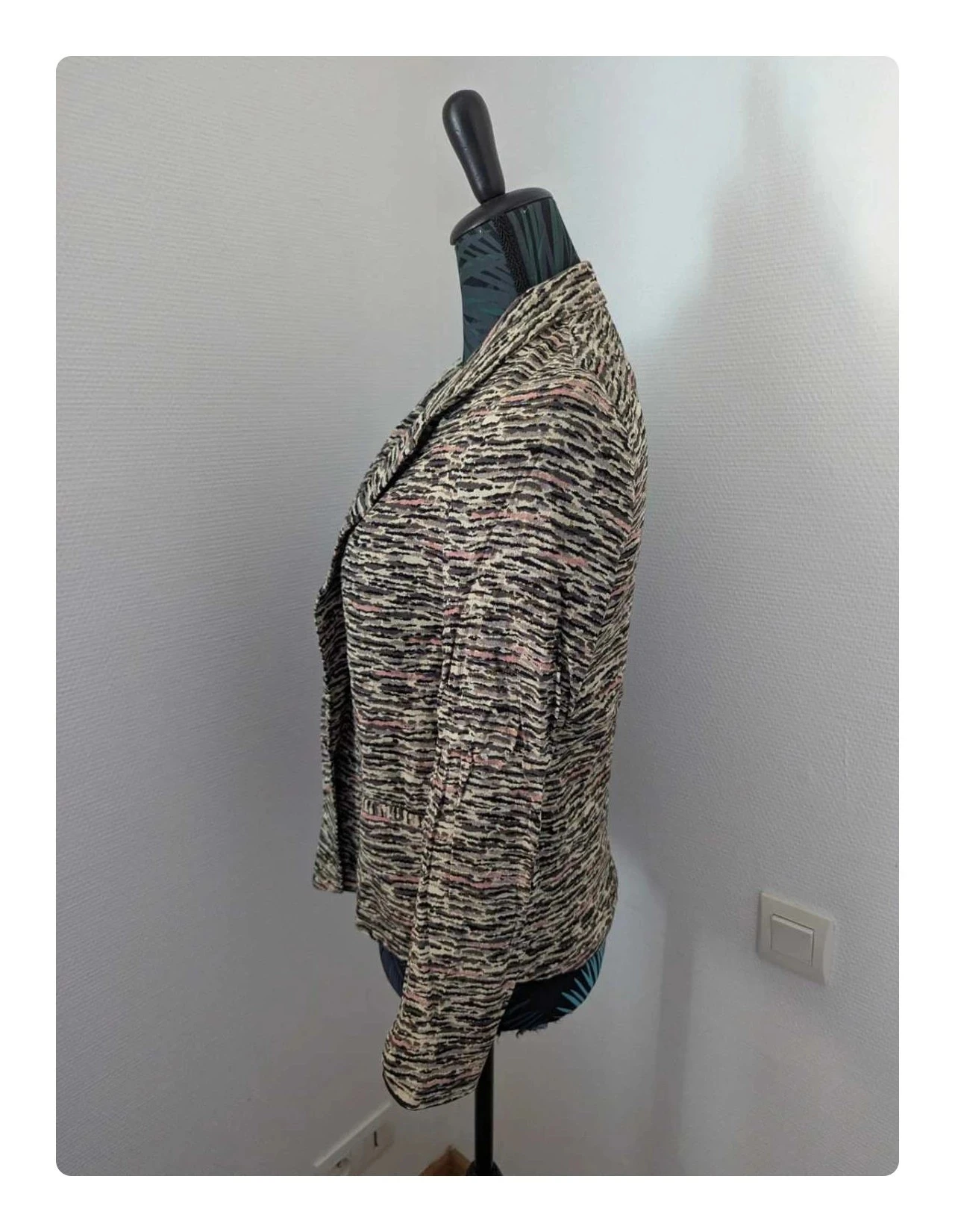 Blazer See U Soon cebra colorido talla M – photo 3